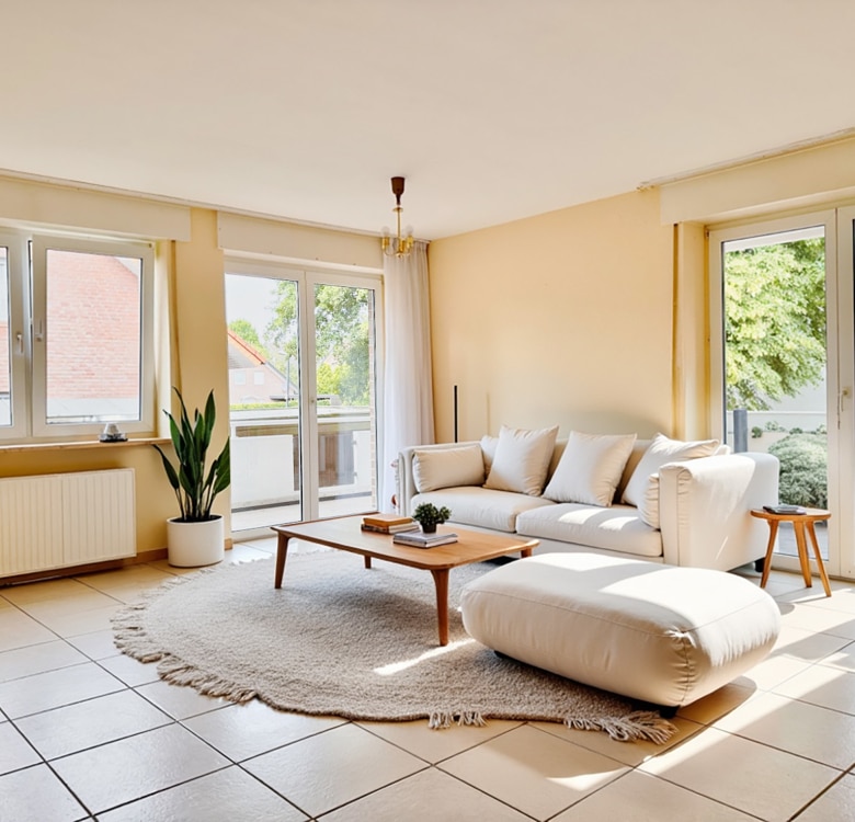 Helle, gepflegte 3-Zimmerwohnung mit Balkon!