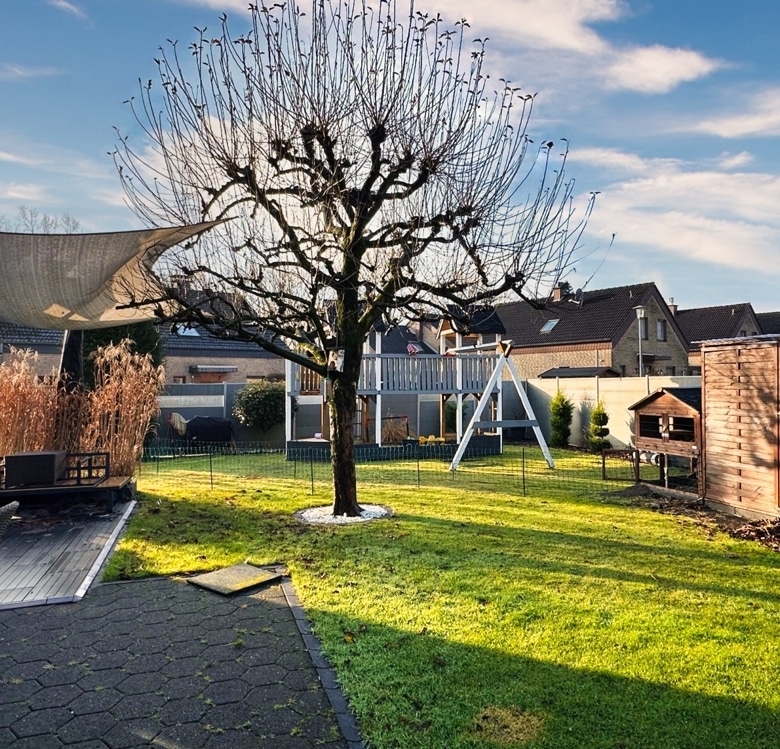 Garten nach Süd-Westen