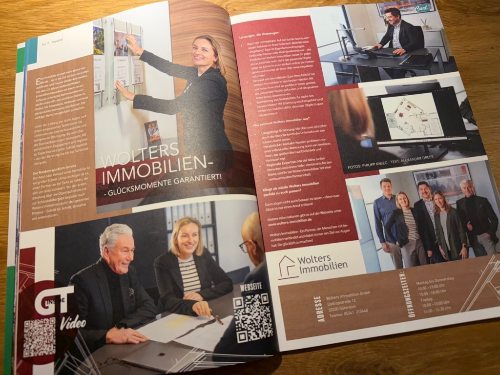 Carl Magazin Gütersloh - Wolters Immobilien