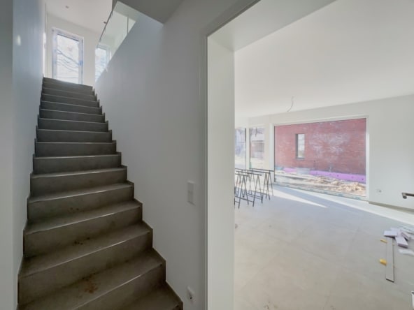 Treppe zum Obergeschoss