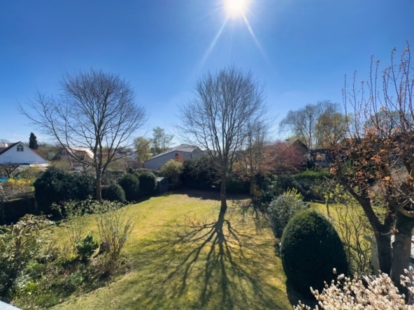 Ausblick vom Balkon