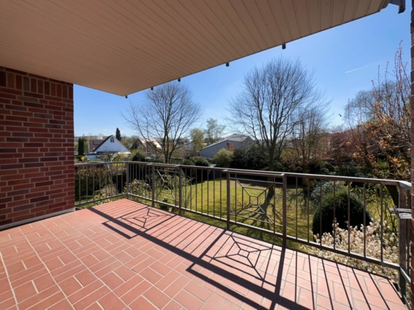 Großzügiger Balkon