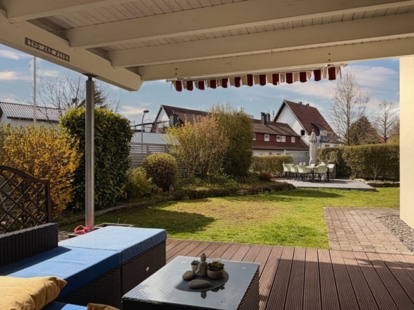 Blick in den Garten - Whg. 1