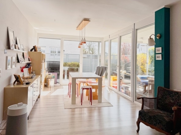 Essbereich mit Blick in den Garten - Whg. 1