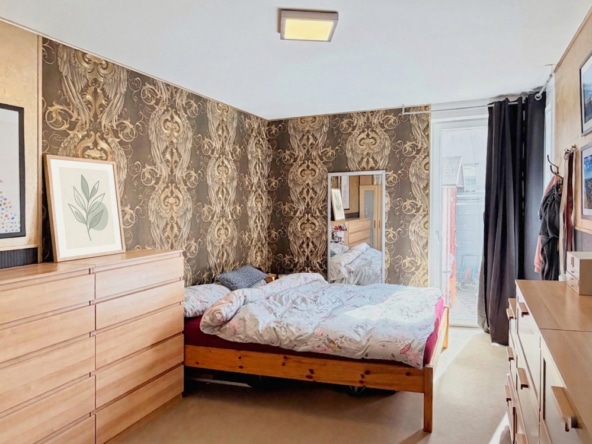 Schlafzimmer im Erdgeschoss- Whg. 1