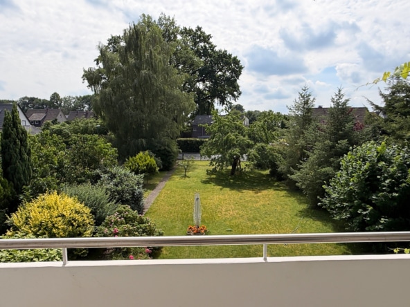Blick vom Balkon