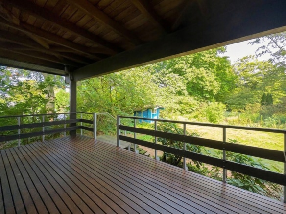 Überdachte Terrasse